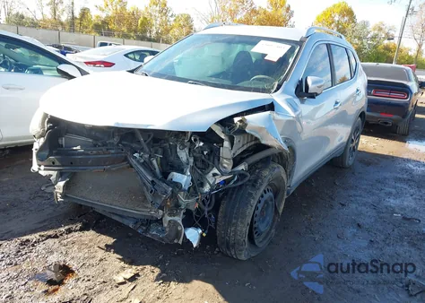 2016 Nissan Rogue S z USA, uszkodzony, nr VIN KNMAT2MV3GP682256